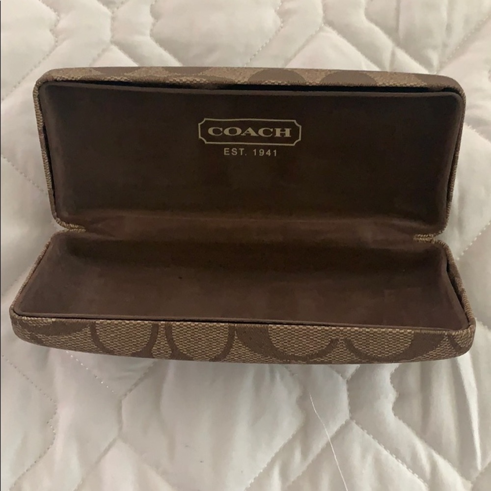 Coach sunglass case